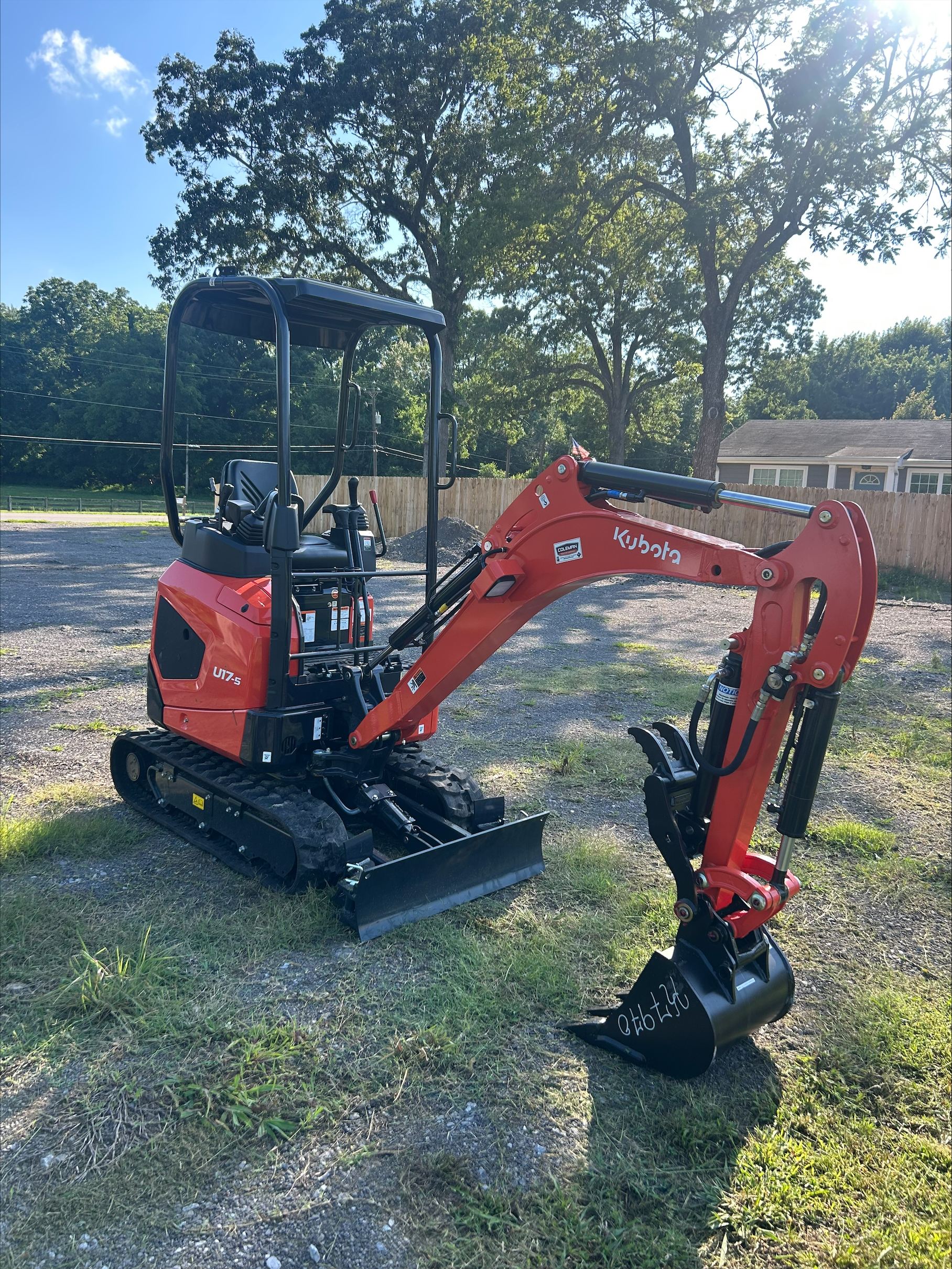 Mini Excavator - Kubota U17-5